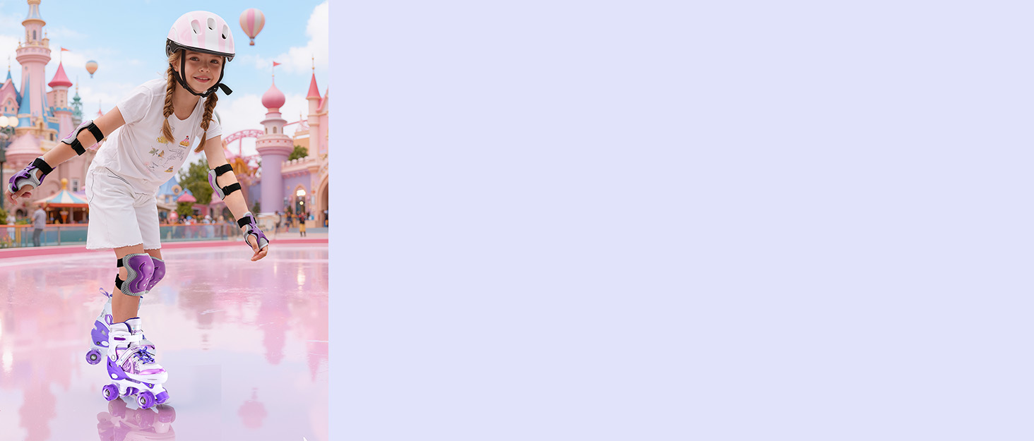 Роликові ковзани TOMSHOO для дітей, регульовані, для дівчаток та хлопчиків, підходять для початківців, зручні та дихаючі, ідеальні для подарунка на Новий рік або день народження