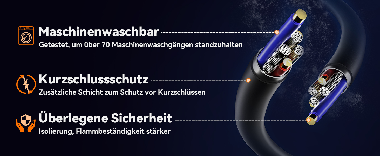 Електричні гріючі рукавички для чоловіків та жінок, з акумулятором 2600mAh, 3 режими нагріву, водонепроникні, чорні