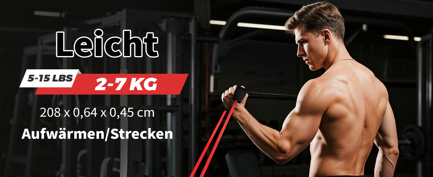 Набір фітнес-гумок Fokky Fitnessbänder - 5 шт., гумки для фітнесу з кріпленням для дверей та захисними накладками, для силових тренувань, розвитку м'язів, кросфіту. Кольори: червоний, чорний, фіолетовий, зелений, помаранчевий