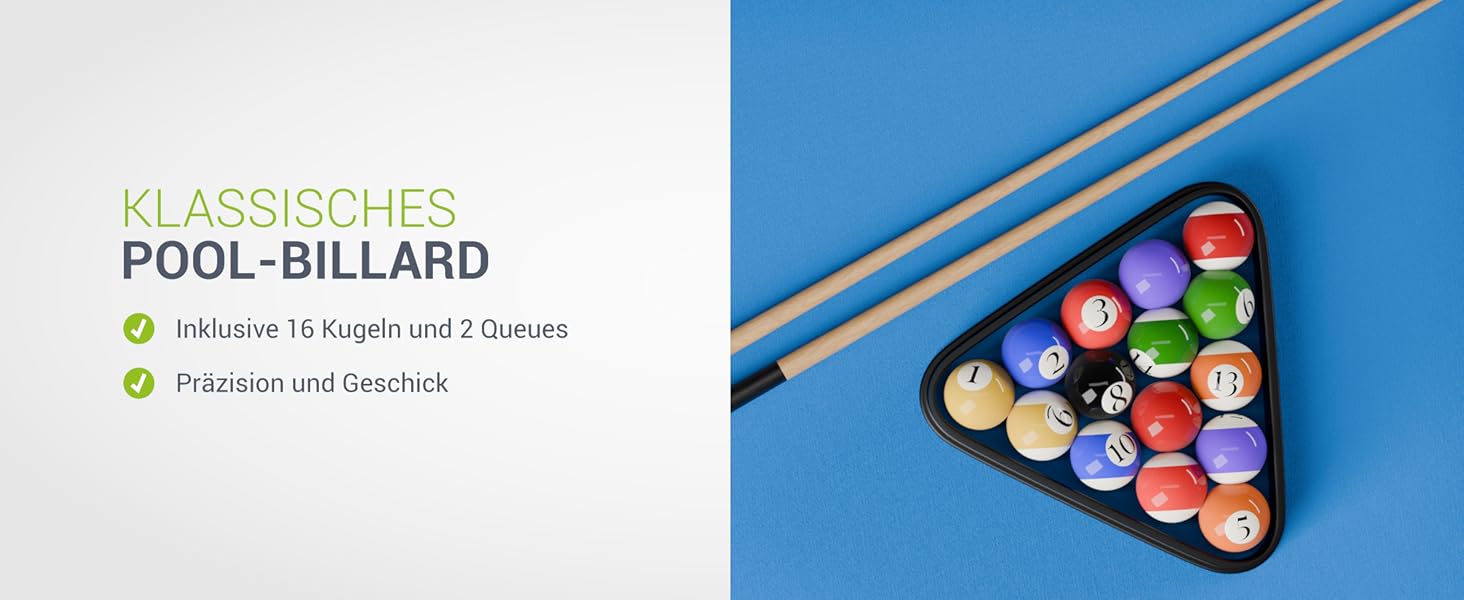 Дитячий багатофункціональний стіл Juskys 5in1 Ballzauber: пінг-понг, хокей, баскетбол, більярд, кікер - розкладний