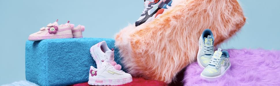 Дитячі кросівки PUMA Varion II Jr для залу (indoor) - 37 EU, білий/ягідний