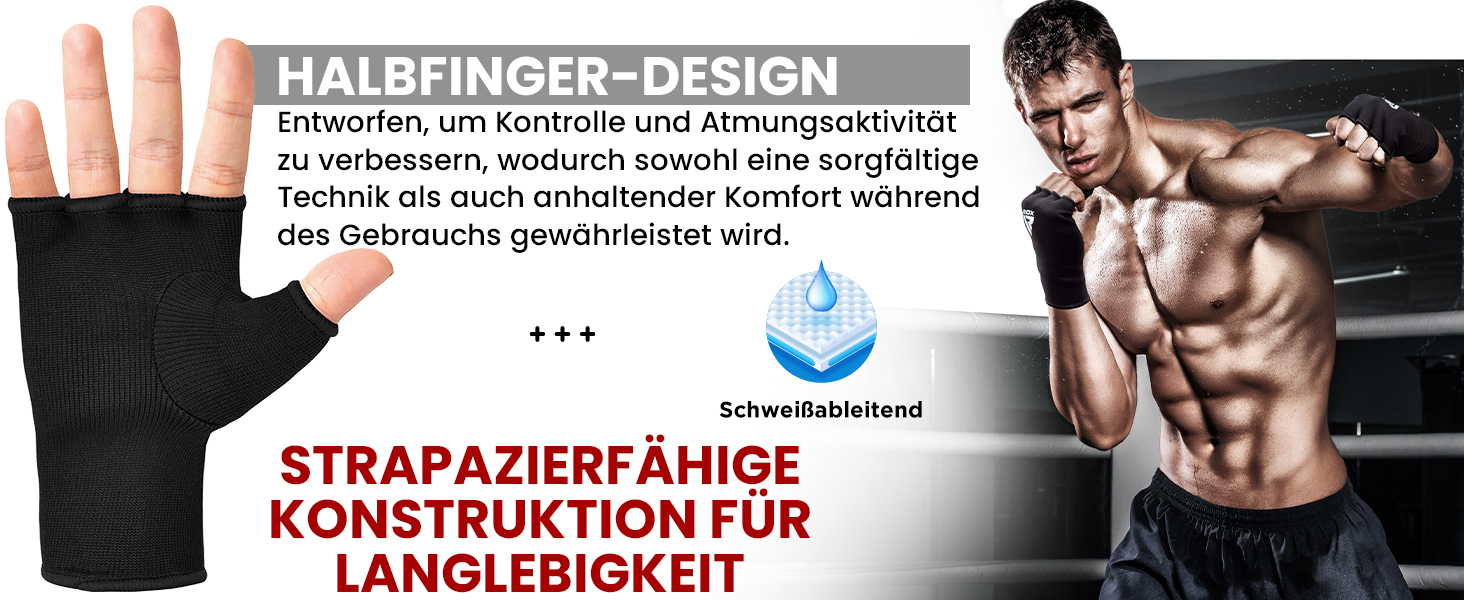 Боксерські рукавички RDX для боксу, муай-тай, ММА. Еластичні боксерські бандажі, захист рук, рожево-білі.