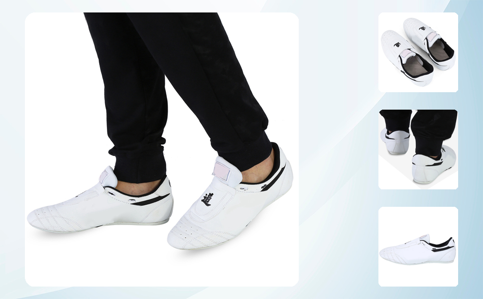 Таекуондо-шузи RiToEasysports: спортивне взуття для боксу, кунг-фу, тай-чі з сумкою (42 EU)