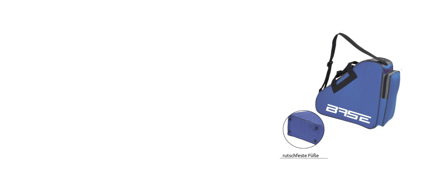 Сумка для ковзанів BASE Skatebag: містка, з ручками та регульованим ременем, зелено-морська