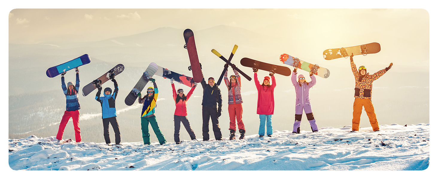 Сумка для лижних черевиків Meteor - водонепроникна, компактна, для лижного відпочинку та зимових видів спорту. Легка, міцна, сіра/чорна.