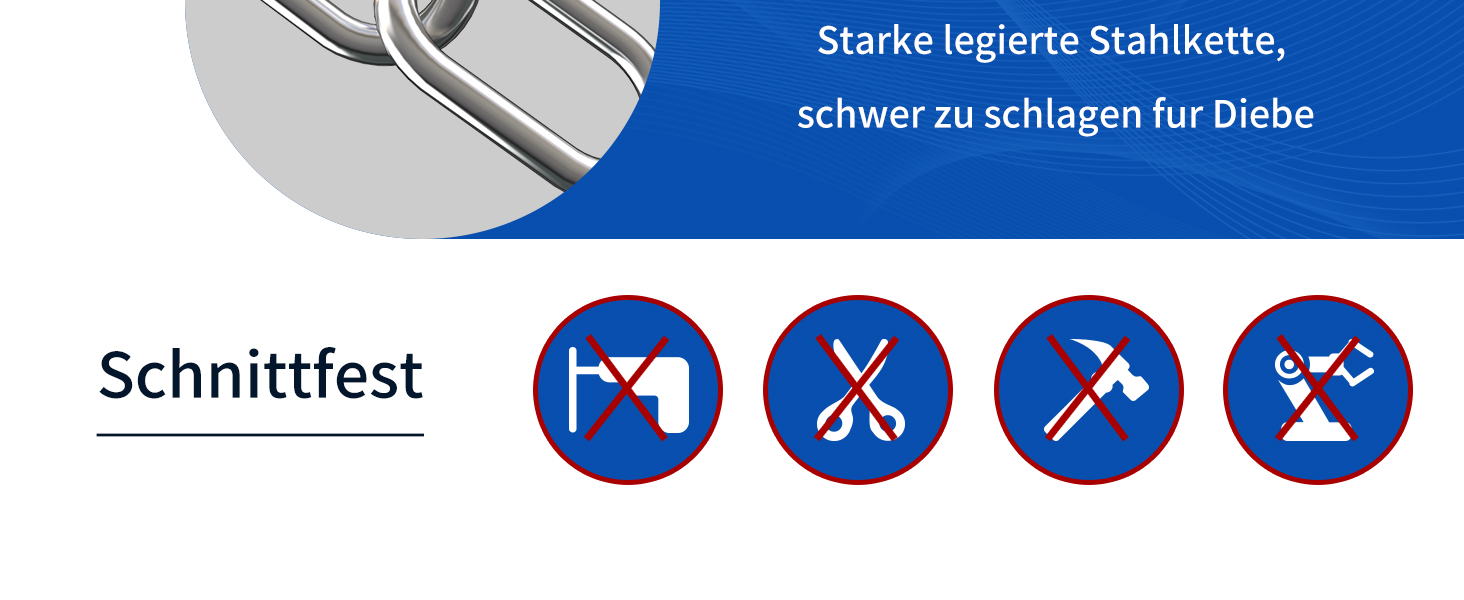 Замок для велосипеда з 5-значним кодом, сталевий, протиугінний, велосипедна ланцюгова засувка, чорний
