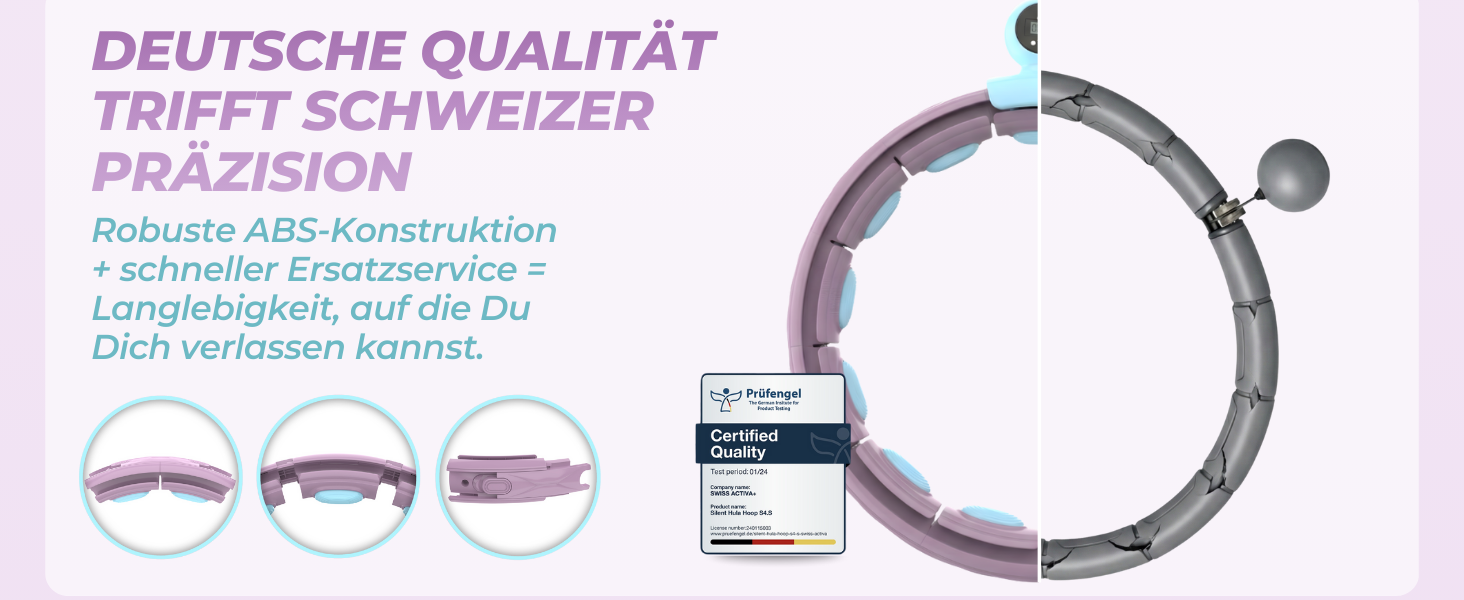 Розумний хулахуп Swiss Activa+ S2 XXL для схуднення та фітнесу дорослим