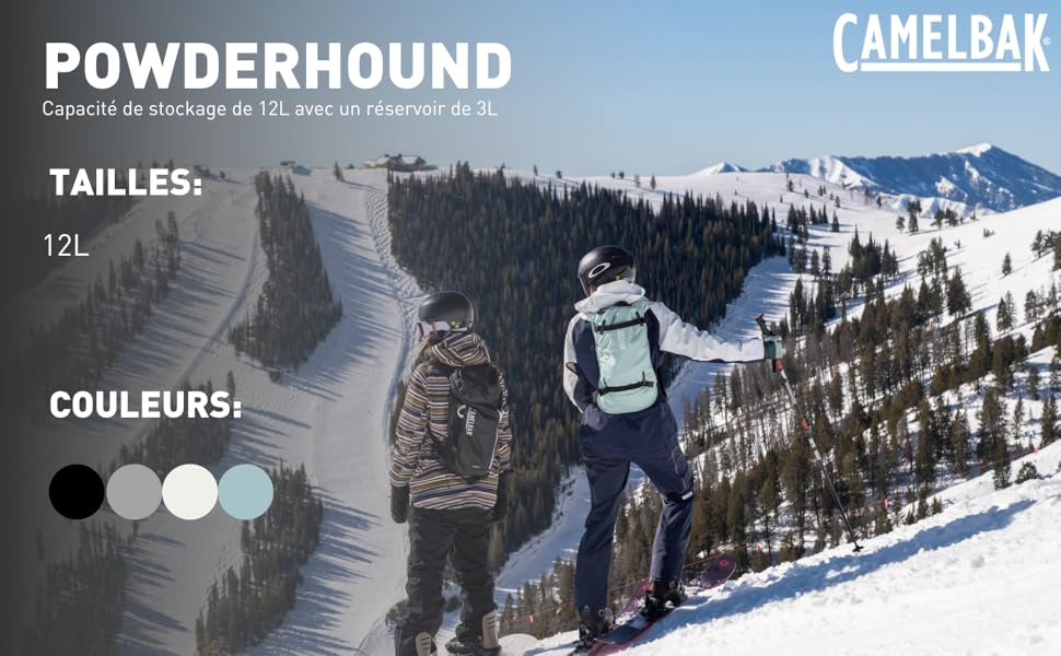 Рюкзак для снігу CAMELBAK Powderhound 12, гідраціонний, 12 л