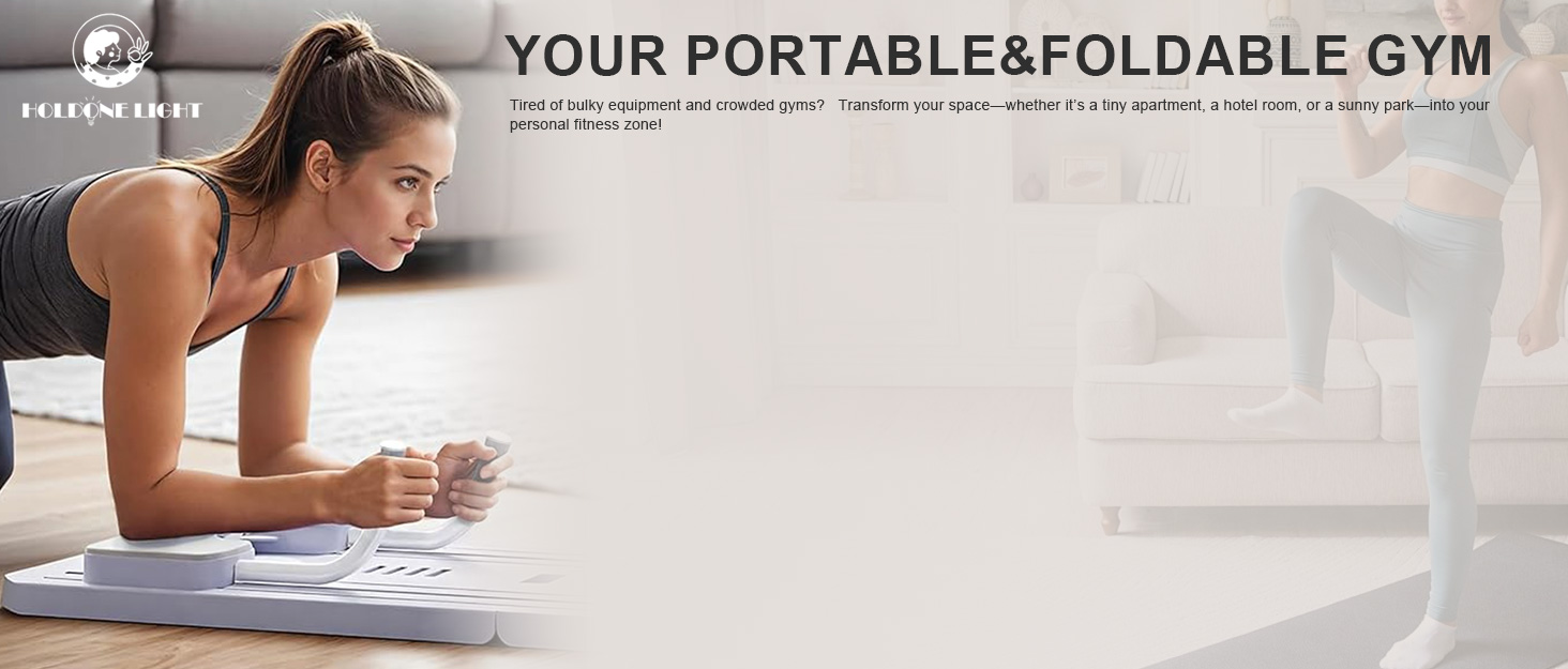 Набір для пілатесу HoldOneLight для жінок: кільце, фітбол 25см, гумки Booty & Figure-8, повний комплект для фітнесу, рожевий