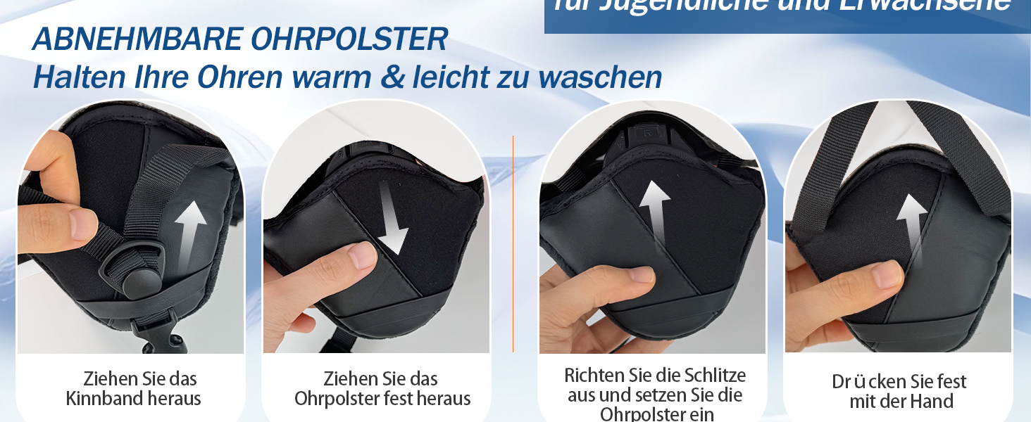 Шолом для лиж та сноуборду з маскою UV400, білий, унісекс, M