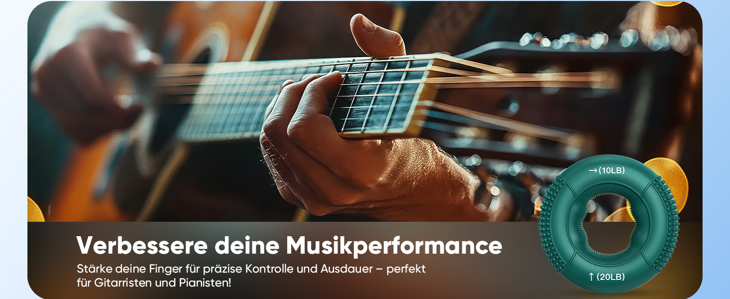 Набір для тренування рук FitBeast (6 шт.) - для силових вправ, регенерації та зняття стресу. Підходить для чоловіків, жінок та людей похилого віку.