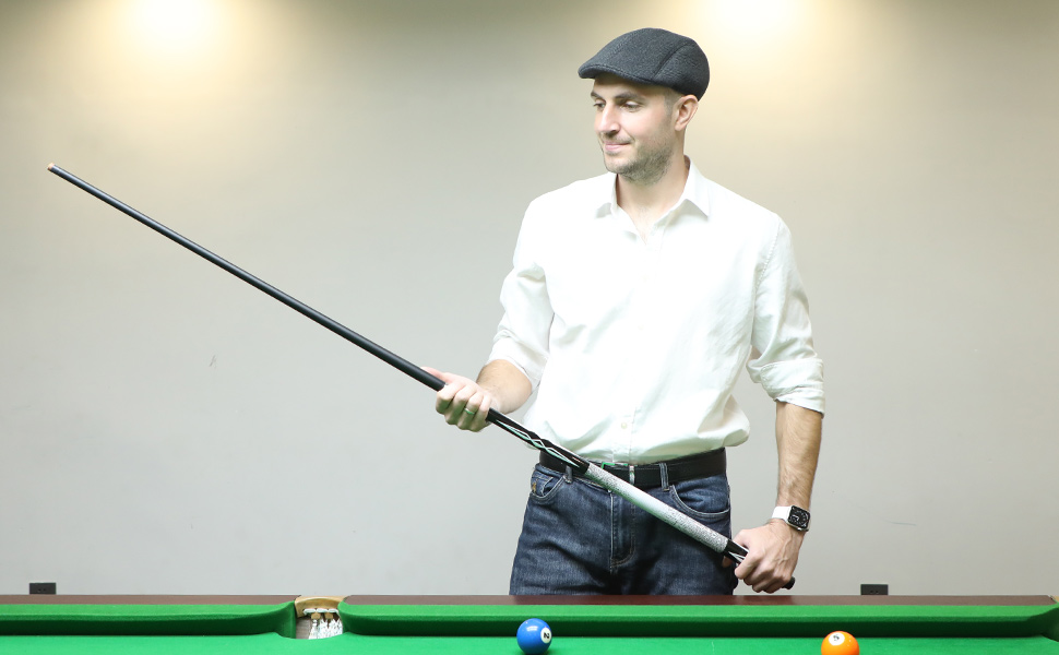 Більярдні кийки Dysdensa з фібергласу та графіту, 147 см, вага 510-595 г