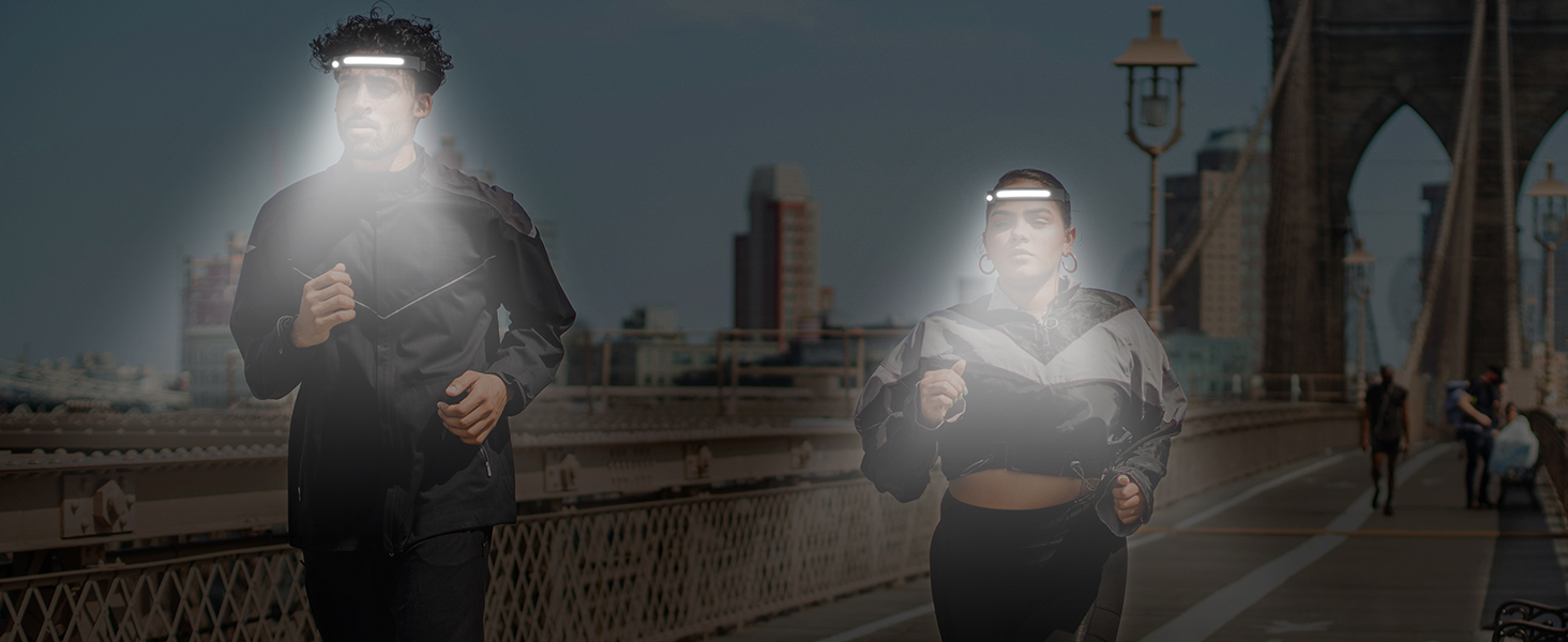 Ліхтар налобний LED Pristar, перезаряджається USB-C, водонепроникний, 5 режимів, кут огляду 230°, чорний