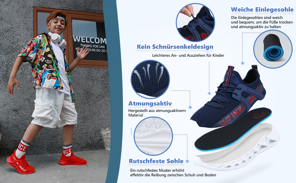 Дитячі кросівки для бігу та повсякденного носіння. Легкі, чорні, розмір 38 EU. Дихаючі, спортивні, для активних дітей.