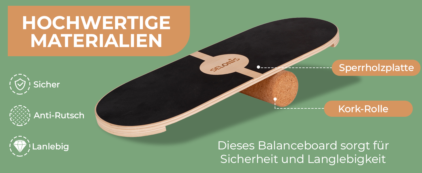 Балансборд дерев'яний для дорослих та дітей: тренування координації, фізіотерапія, серфінг, скейтборд, фітнес, кросфіт, йога. З матом та без. 80x30 см. Натуральне дерево