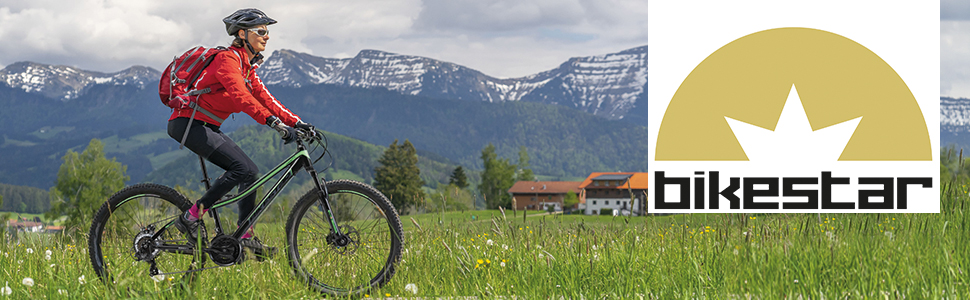 Гірський велосипед BIKESTAR Hardtail Shimano 21 швидкісна передача, дискове гальмо 26, шини 27.5, 29 дюймів 15 17 19-дюймова рама MTB СПРОБУЙТЕ БЕЗ РИЗИКУ Кадр 15 26 чорний