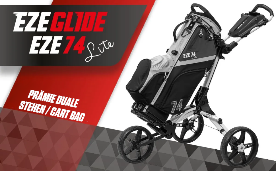 Гольф сумка-станд Eze 74 (блакитний/білий) - унісекс, доросла