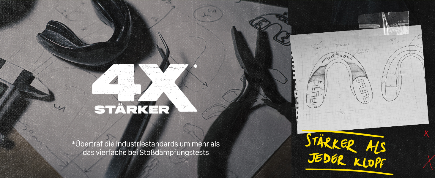 Захисна капа SafeJawz Nitro для дорослих та дітей з чохлом для боксу, баскетболу, лакросу, футболу, MMA, єдиноборств, хокею та контактних видів спорту (сірий)