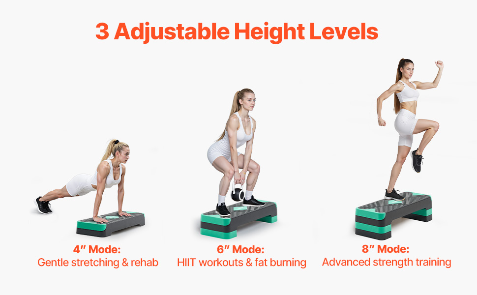 Платформа для аеробіки VEVOR (зелена)