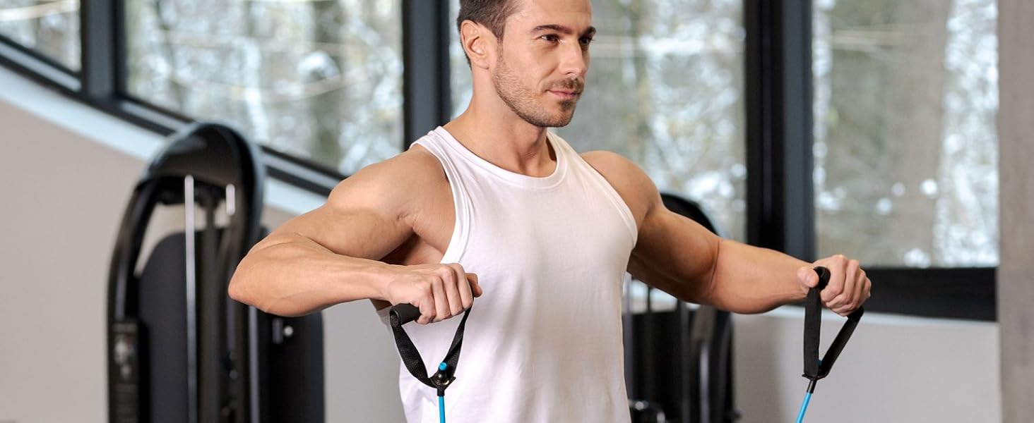 Gymtek Складане дошка для віджимань - дошка для віджимань з ручками для віджимань для тренування всього тіла & Ефективні віджимання - багатофункціональна дошка для віджимань - фітнес-обладнання для дому з еспандером