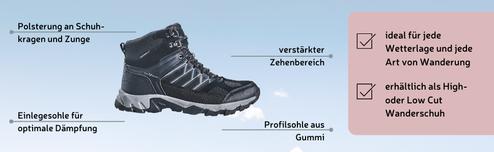 Черевики для трекінгу жіночі Black Crevice - низькі, водонепроникні, спортивні, з підкладкою, блакитно-сірі (37 EU)