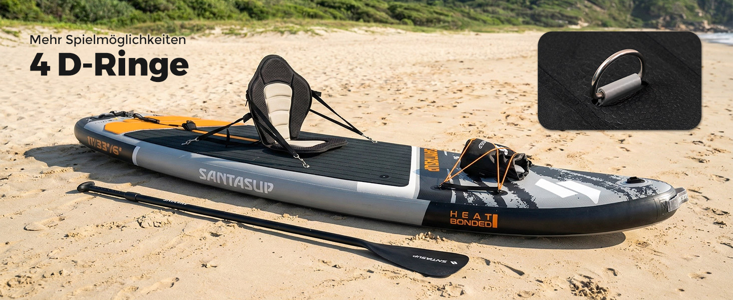 SUP дошка надувна Stand Up Paddle Board 320/335 см з комплектом аксесуарів: весло, насос, рюкзак, ліш, гермосумка, для дорослих