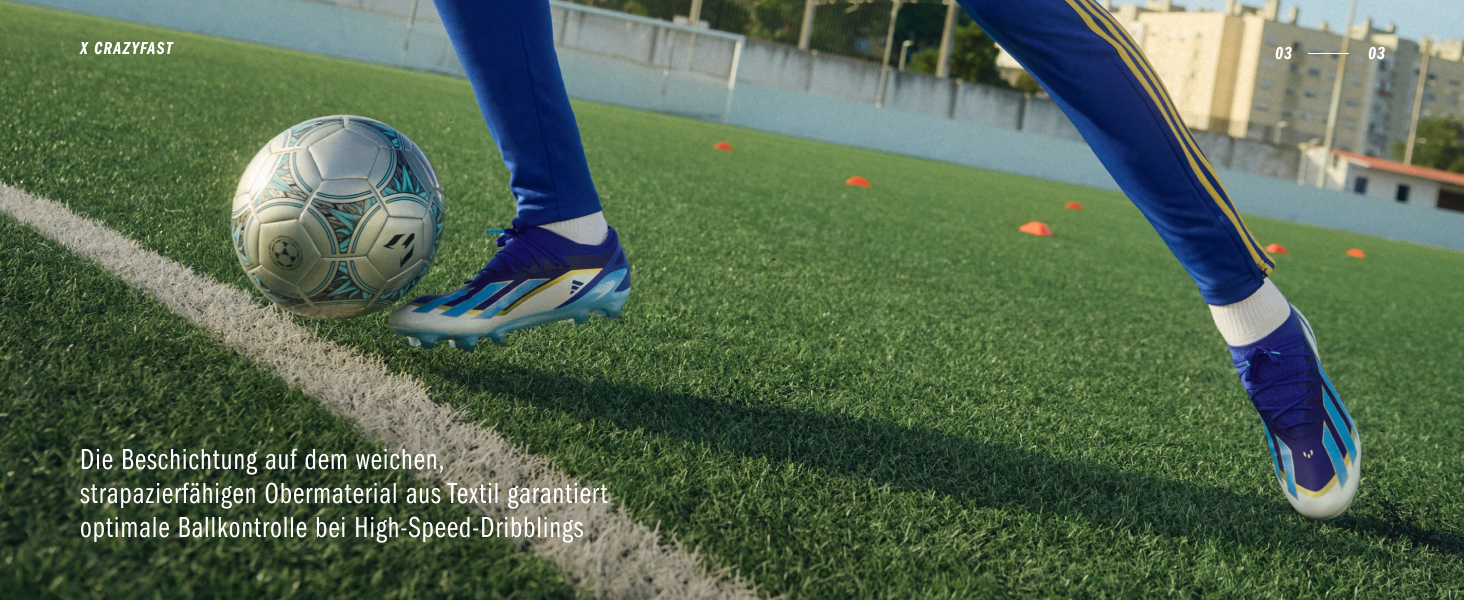 Дитячі футбольні бутси adidas X Crazyfast Messi.3 Indoor (28 EU, Silver Metallic Blue Core Black)