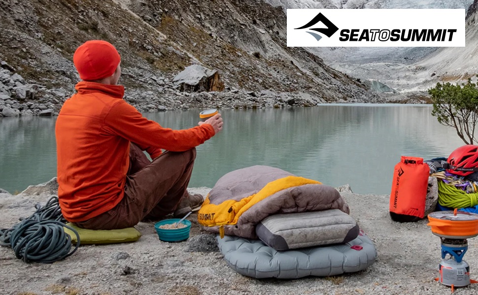 Килимок туристичний Sea to Summit Ultralight Self Inflating Delta Core-V помаранчевий X-Small