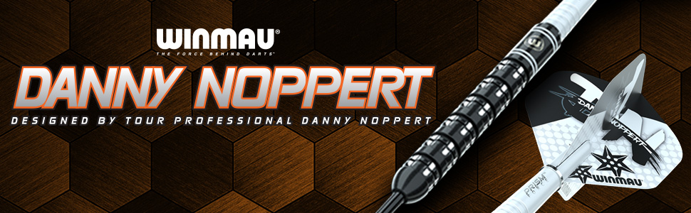 Дротики WINMAU Danny Noppert Freeze Edition, 90% вольфрам, 22г