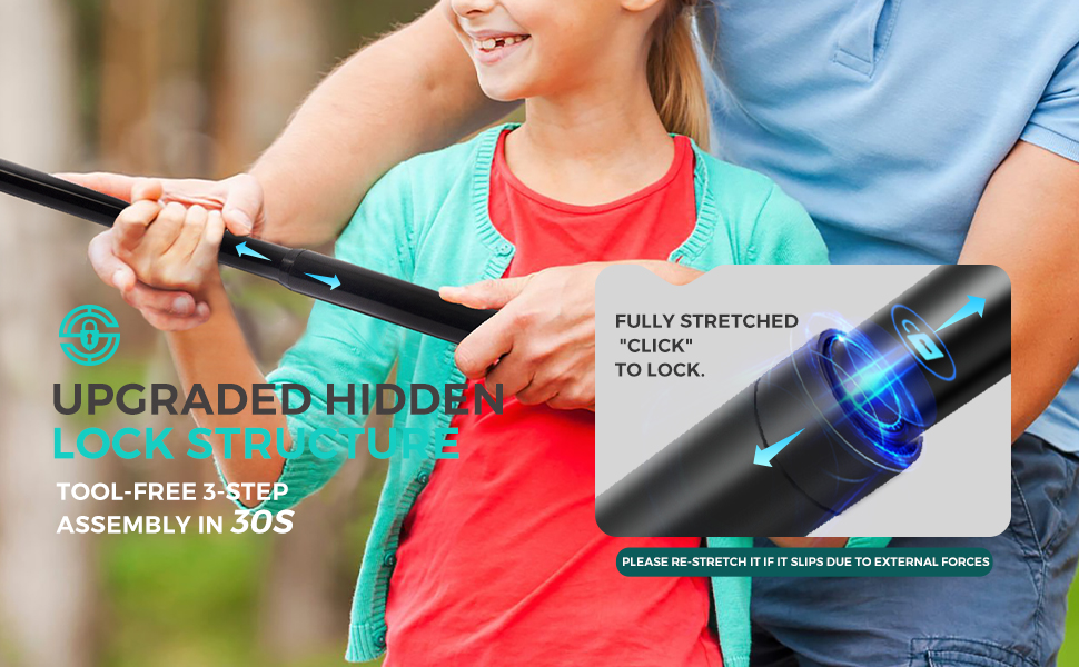 Набір для бадмінтону EasyGo: 4 ракетки, сітка, 4 волани, сумка для зберігання