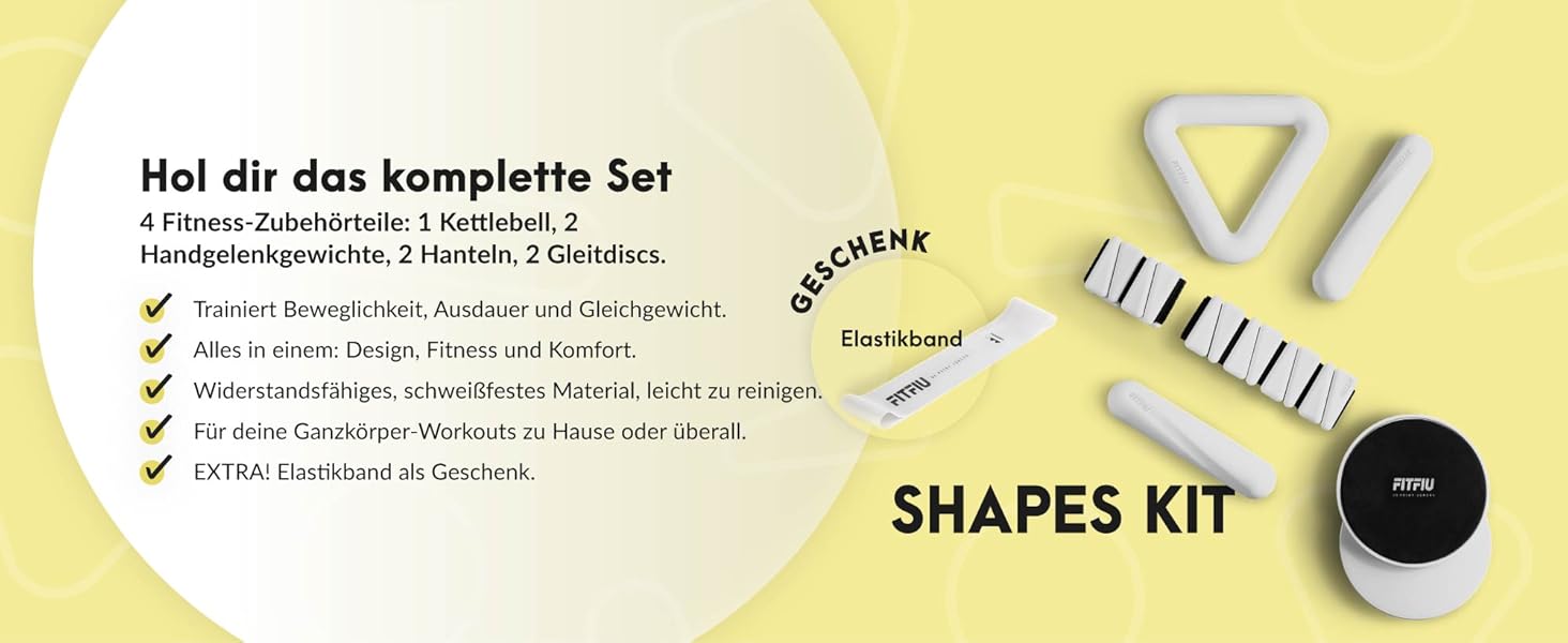 Браслети-ваги Fitfiu Fitness Rectangular Wrist - Набір 2 шт по 0,5 кг, біле м'яке силікон, для зап'ястя та щиколотки