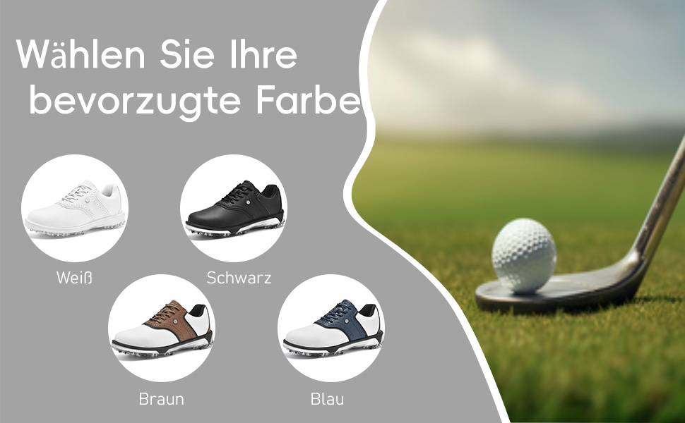 Гольф-взуття чоловіче ULTIANT, водонепроникне, без шипів, класичне, зручне, синього кольору, 46 EU