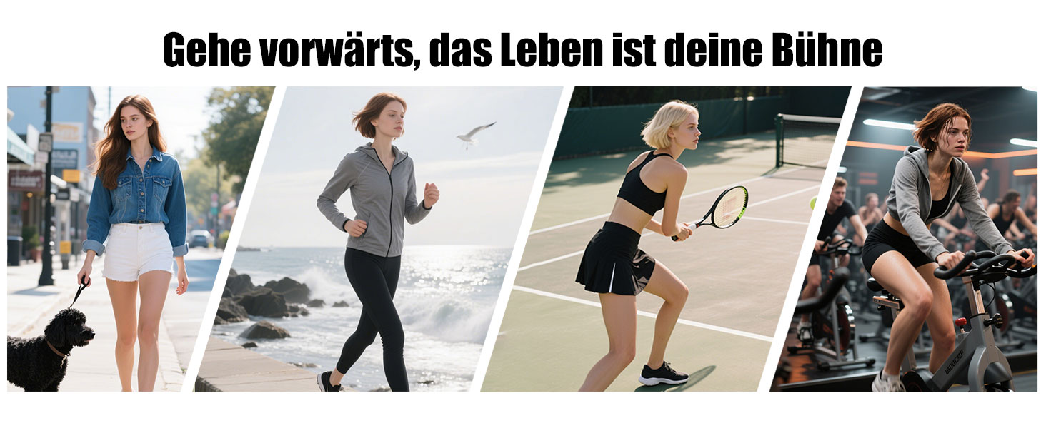 Жіночі кросівки ZYEN для широкої стопи: зручні, дихаючі, для занять спортом та фітнесом, чорного кольору, розмір 37 EU