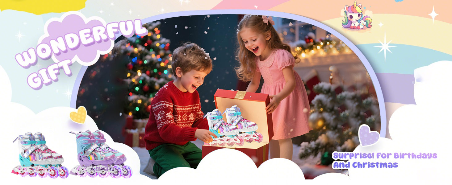 Роликові ковзани для дітей (дівчаток та хлопчиків), дизайн 