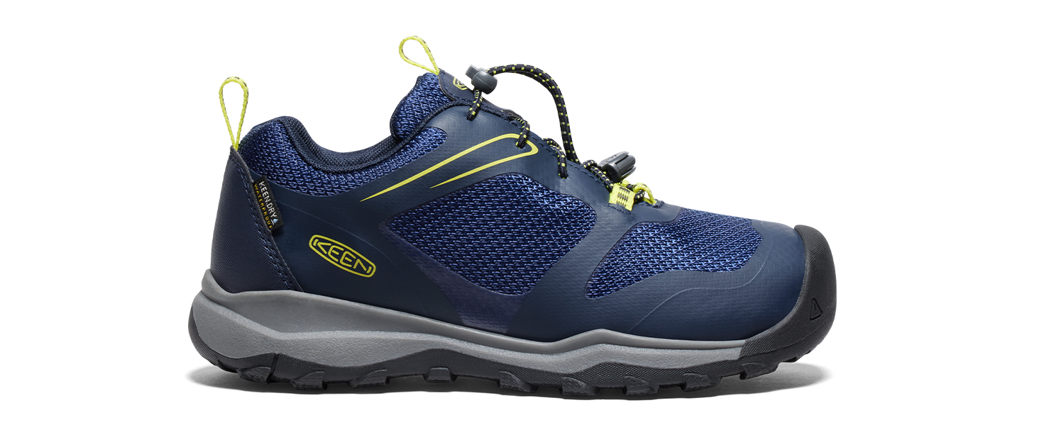 KEEN Wanduro Low Waterproof - Трекінгові черевики для дітей, Sky Captain Charisma 36 EU