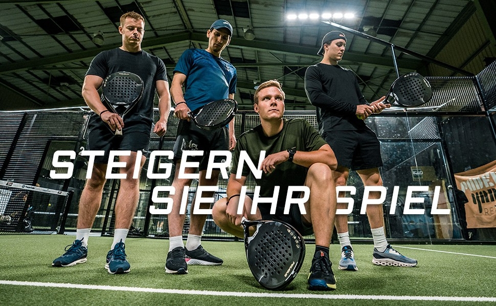 RYZE Pegasus: Пadel-ракетка з 100% карбону - максимальна потужність та контроль - 360г, унісекс. Комплект з чохлом