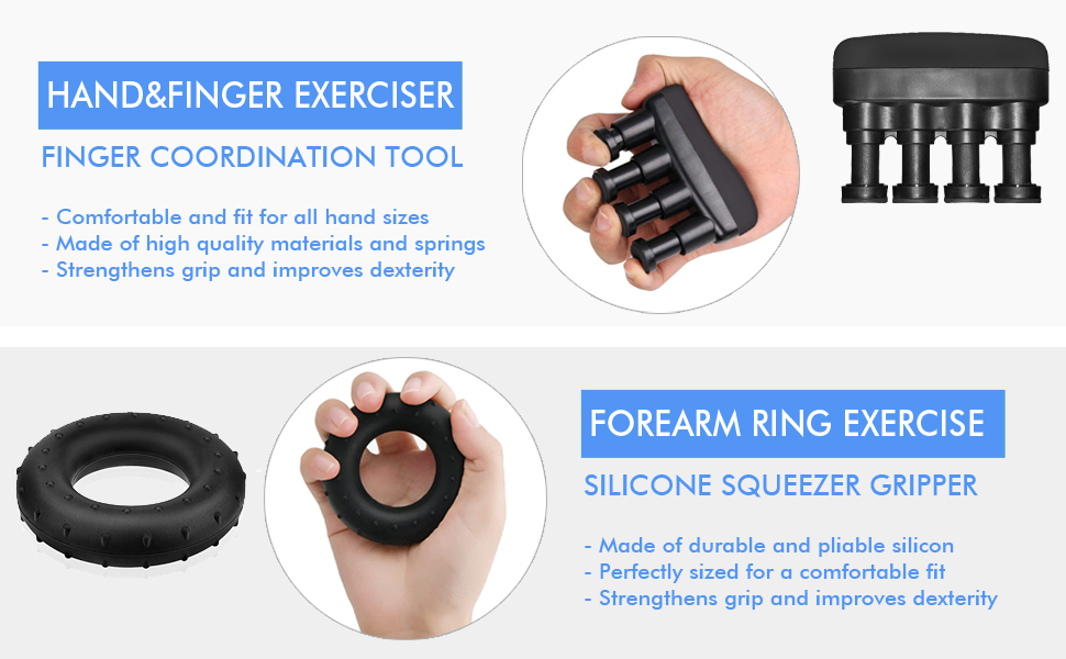 М'яч для тренування зап'ястя Gyro Ball з LED підсвічуванням: тренажер сили рук, пальців та зап'ястя, комплект