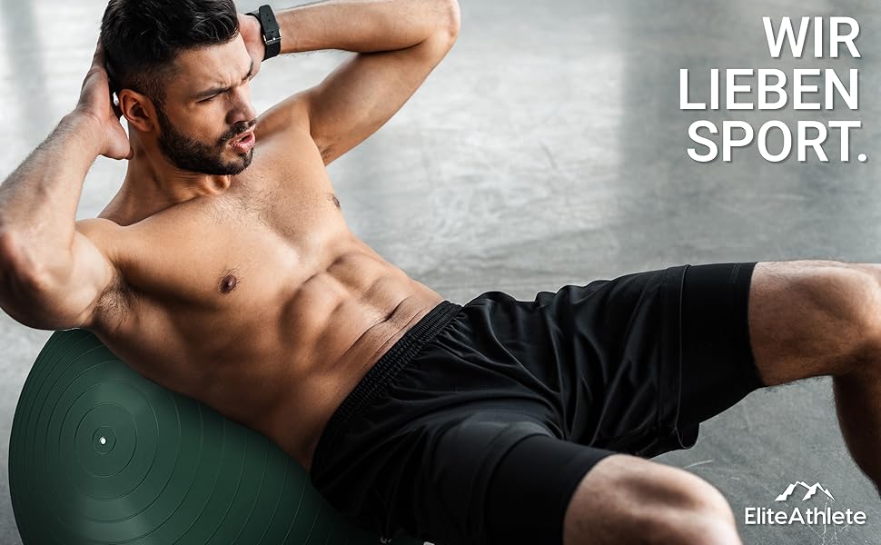 Фітбол для фітнесу, йоги та офісу Deep Forest 55 см з антивибуховою системою