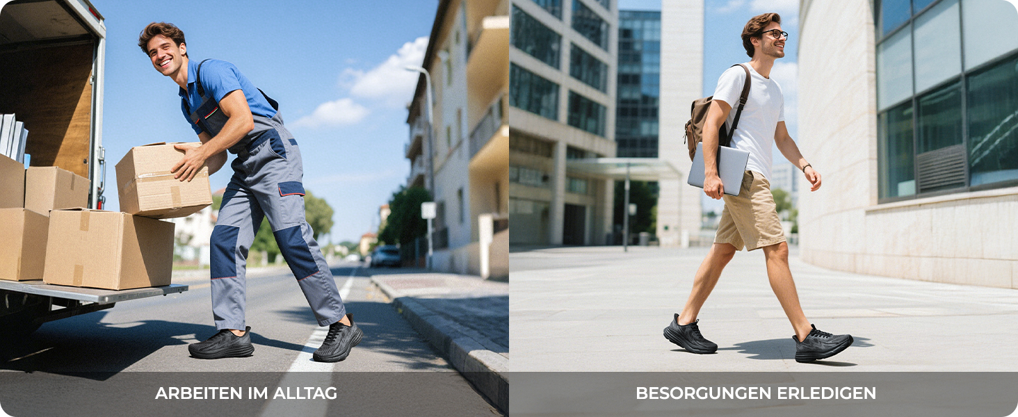 Чоловічі кросівки для бігу та ходьби ALLSWIFT, чорного кольору, 42 EU