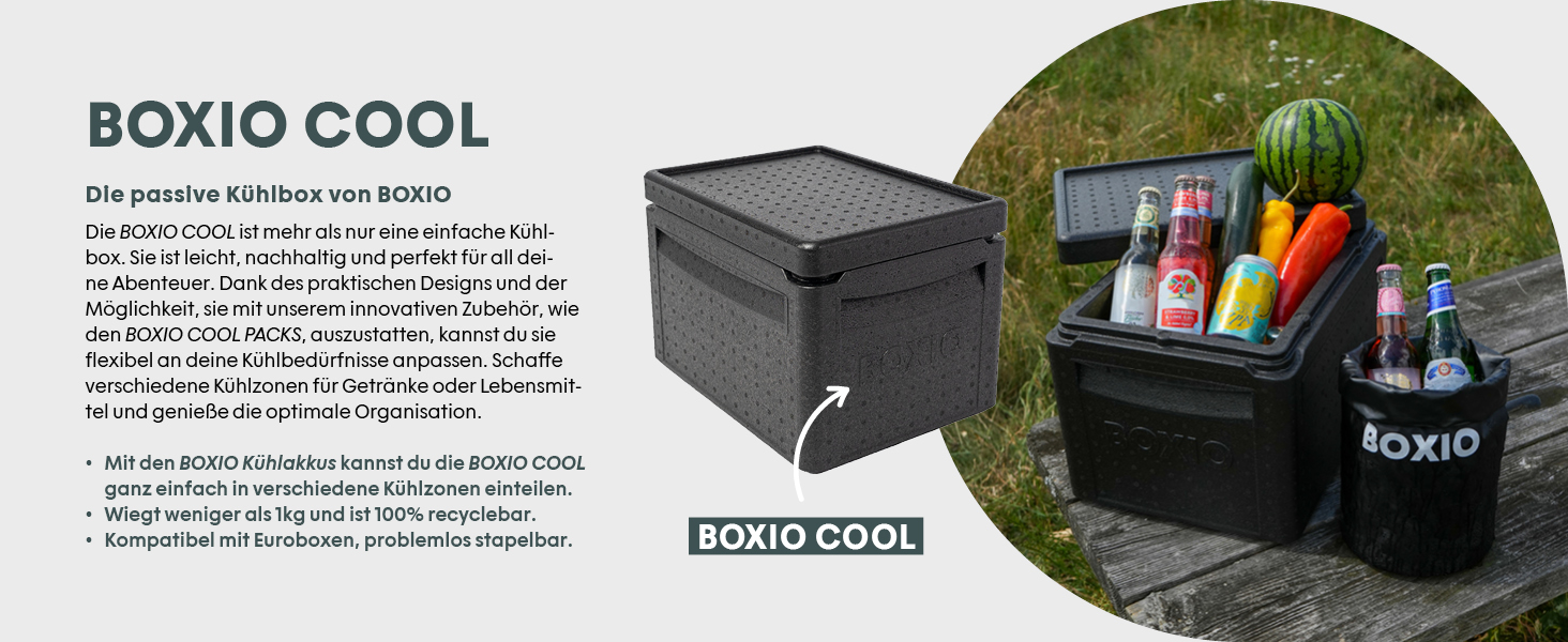 Складний кемпінговий стіл BOXIO 88x40 см: водостійкий, стабільний, регульований для кемпінгу, саду, балкона та автокемпінгу + сумка