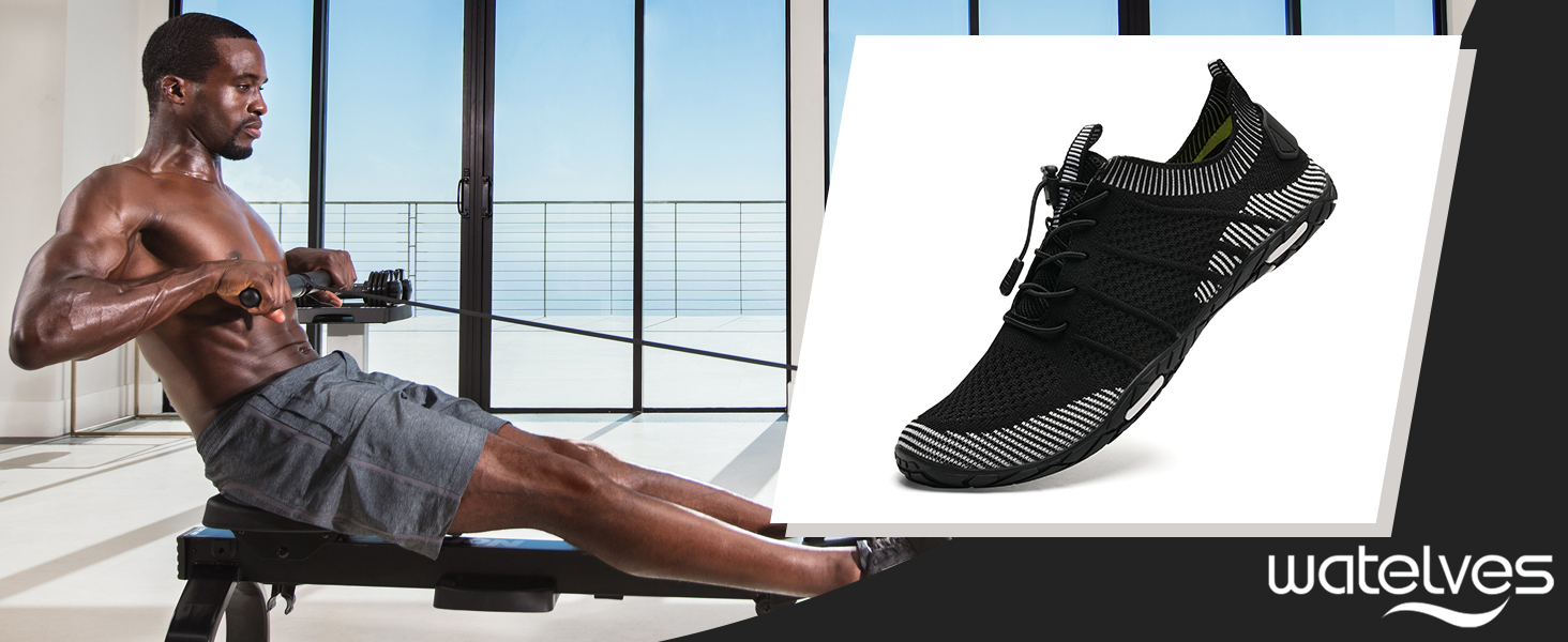 Водні шкарпетки WateLves: чоловічі та жіночі, для плавання, серфінгу, дайвінгу, фітнесу, 42 EU, блакитні