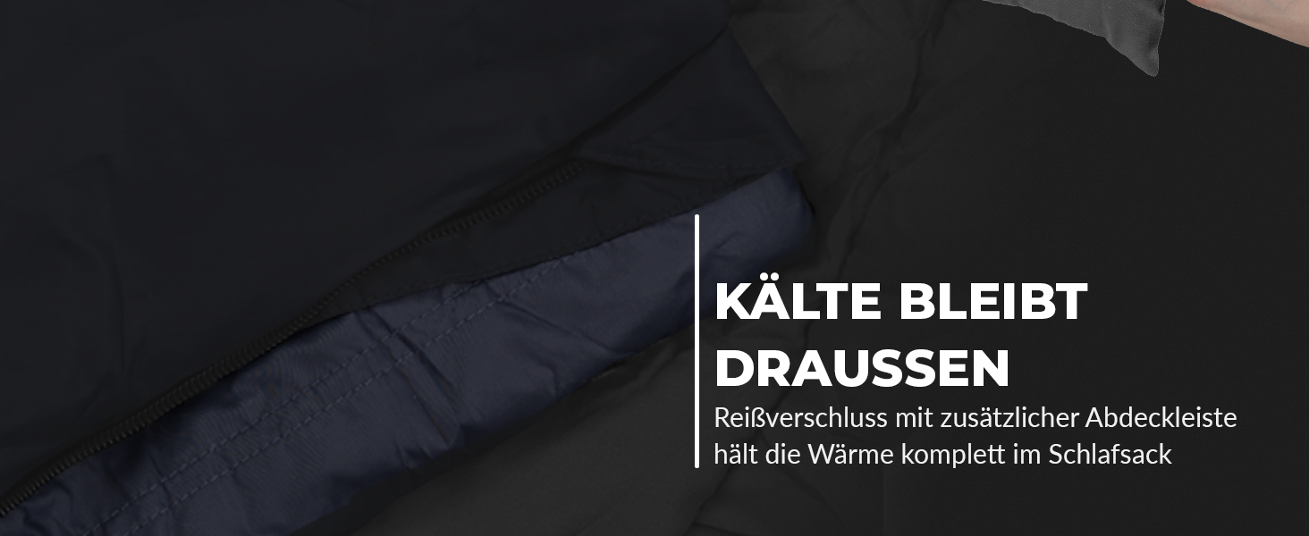 Спальний мішок MONTARAY® Mumienschlafsack для 3-4 сезонів, 8°C до -5°C, з подушкою, 80x220cm, блакитний, для жінок та чоловіків (теплий)