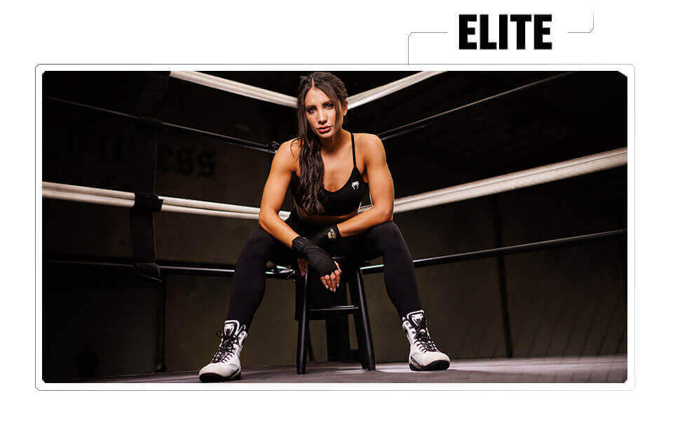 Боксерські черевики Venum Elite Unisex, 48 EU, темно-синій, чорний, червоний