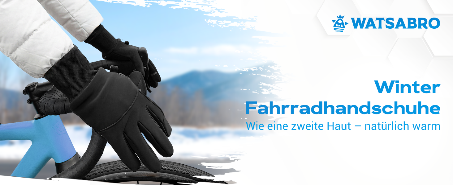 Зимові велосипедні рукавички, рукавички для бігу з сенсорним екраном та кріпленням від втрати – вітронепроникні спортивні рукавички для чоловіків та жінок для їзди на велосипеді, бігу та активного відпочинку
