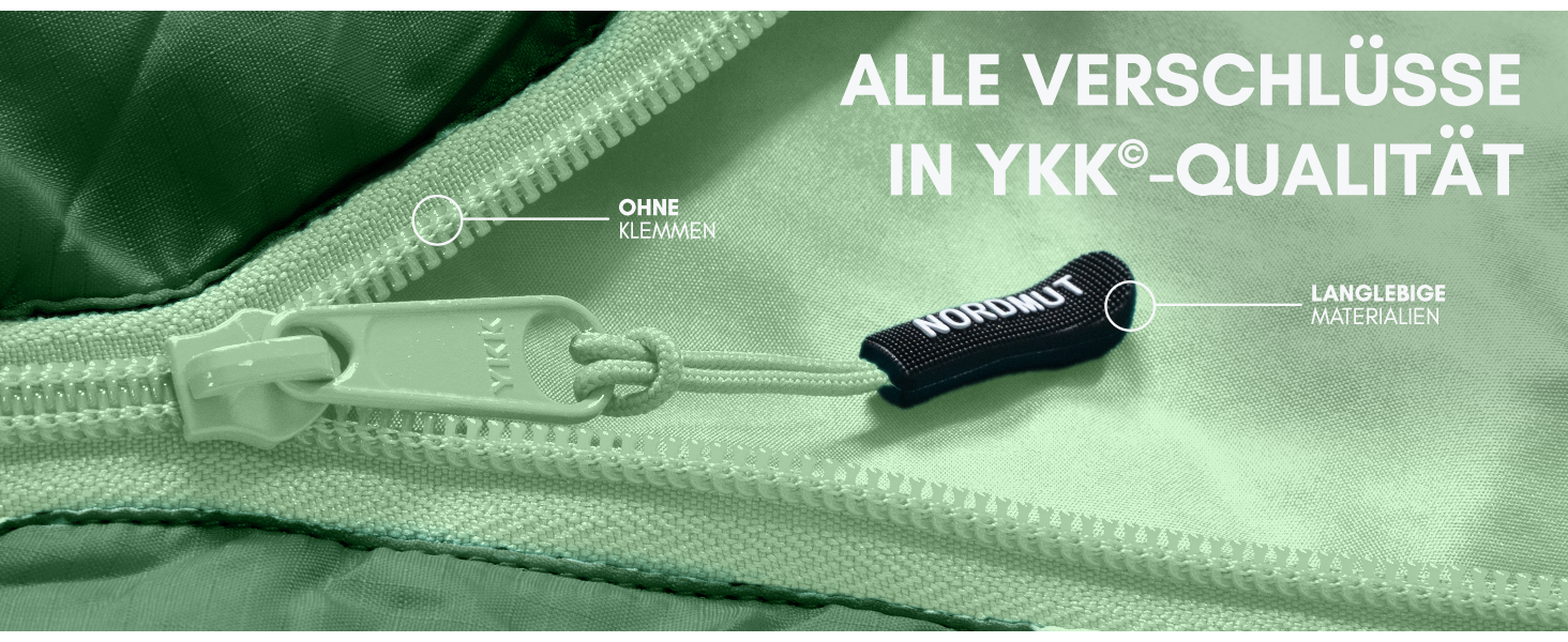 Сплячий мішок NORDMUT® Winter -10°C до 0°C, компресійний, для трекінгу та кемпінгу, 1.8 кг, водонепроникний, 350 GSM (зелений)