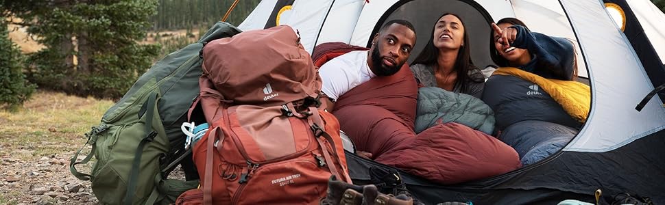 Спальний мішок Deuter Orbit -5° L (Large) Zip Left - синтетика