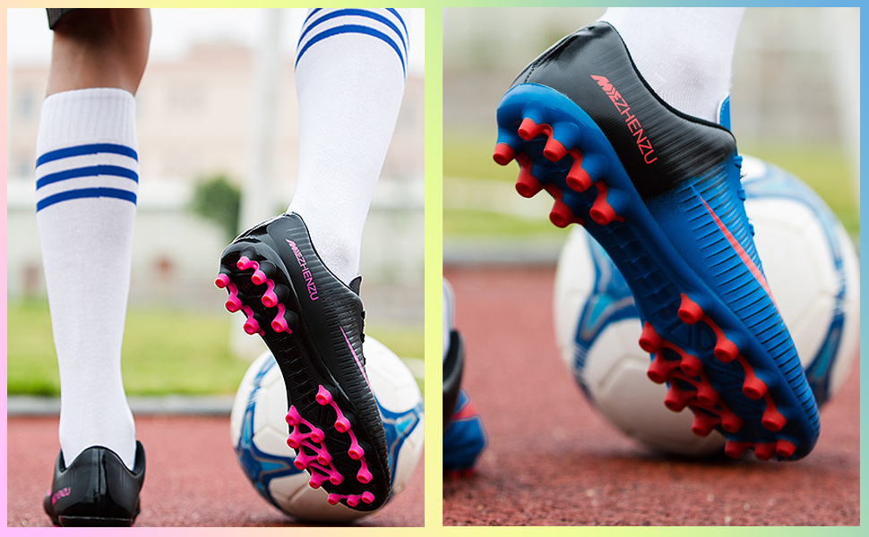 Футбольні бутси для чоловіків та дітей: професійні, з шипами, для тренувань на траві (FG/AG)