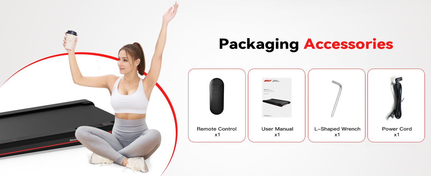 Sperax Килимок для ходьби з вібрацією 3-в-1 для бігового тренажера, з пультом дистанційного керування, 0.3-6 км/год, для дому та офісу, чорний/сірий