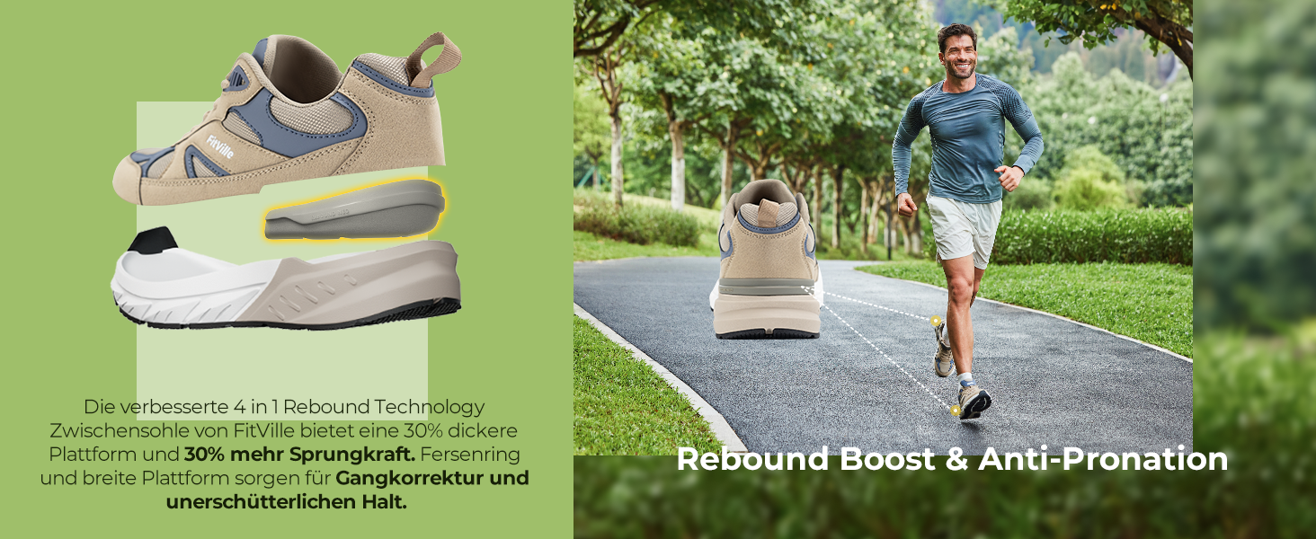 Кросівки FitVille для чоловіків, широкі, для бігу та занять спортом. Зручні кросівки з антиковзкою підошвою, дихаючі, для бігу по вулицях, на природі, для джогінгу, фітнесу та ходьби. Широкі кросівки для широкої стопи (50 EU X-широкі, бежеві з синім)