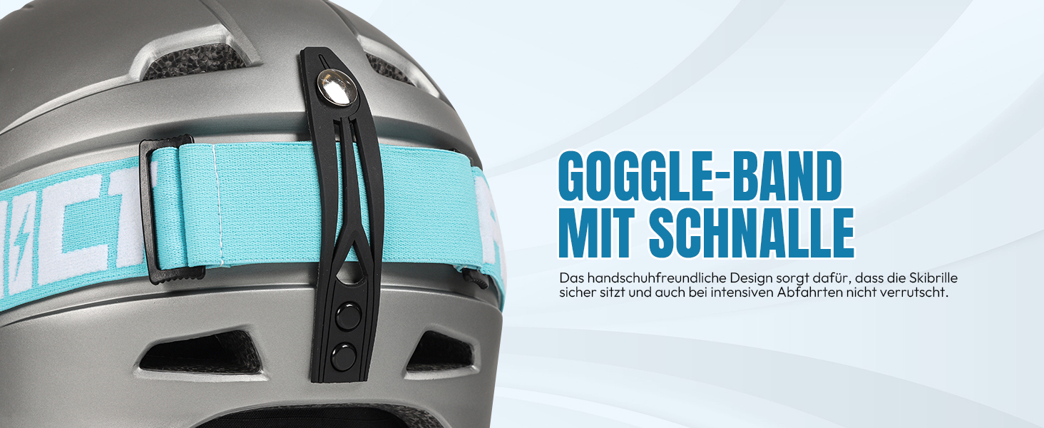 Шолом гірськолижний унісекс, регульований, 12 вентиляційних отворів, знімний внутрішній підкладковий шар та навушники, легкий сноуборд шолом для зимових видів спорту (сріблястий, L: 59-61 см)